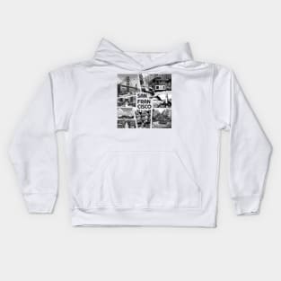 USA CITY - SAN FRANCISCO - TRAVEL -3 Kids Hoodie